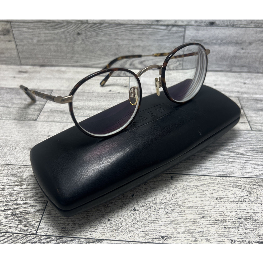 Raen Mason 48 Eyeglasses Brindle Tortoise 48-21-142 Oval Lens *FOR FRAMES ONLY
